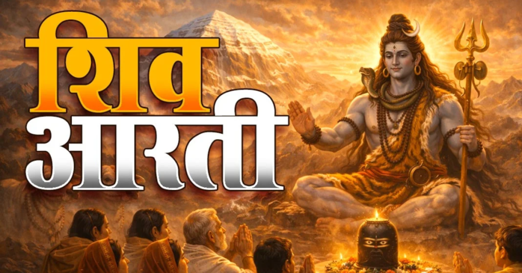 भगवान शिव की आरती: ओम जय शिव ओमकारा | Shiv Ji Ki Aarti Lyrics & Significance shiv ji ki aarti(1)